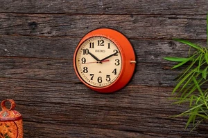 Nautical Seiko Wall Clock Maritime Vintage Ship Boat Navigation Industrial clock - Picture 1 of 7
