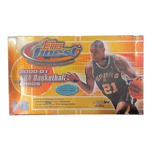 2000/01 TOPPS FINEST NBA BASKETBALL HOBBY BOX 24 PACKS NEW SEALED - Picture 1 of 6