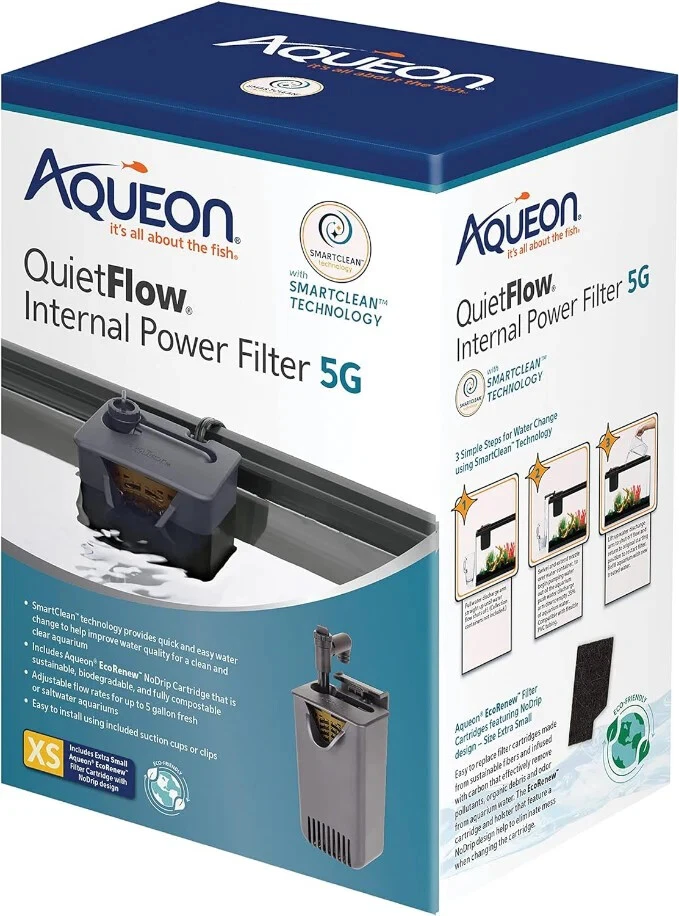 Aqueon QuietFlow SmartClean Internal Power Filter - Image 1 of 1