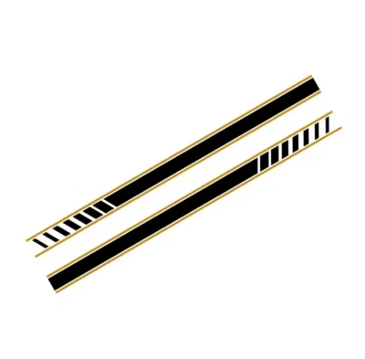 Наклейка на автомобиль Mini Cooper S JCW Countryman гоночные спортивные боковые полосы графика - Изображение 1 из 4