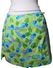 Lilly Pulitzer Skort Toucan Play Mini  Blue Green Casual Beach Bow Trim Size 4