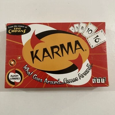 Karma What Goes Around Comes Around Family Card Game Set Enterprises -New Sealed - Image 1 of 2