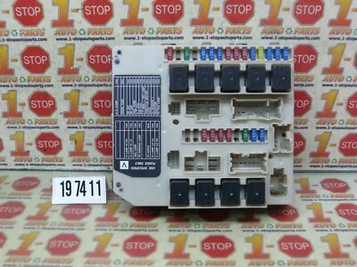 2007-2012 NISSAN SENTRA 2.0L IPDM CONTROLLER FUSE RELAY BOX 284B6-ET03A OEM - Image 1 of 4
