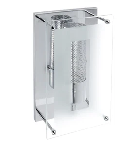 Wall Sconce, Lite Source LS-1385C, Chrome with Clear Glass - Picture 1 of 6