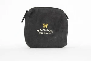 Bandon Trails Black Cotton Golf Valuables Dual Zipper Small Travel Bag - Picture 1 of 2
