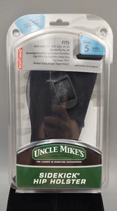 Uncle Mike's Sidekick Hip Holster Size 5 AMBI Fits 4.5-5" Barrel Large Autos - Picture 1 of 4