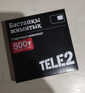 Carte SIM TELE2 KZ neuve (Kazakhstan) - Photo 1 sur 5