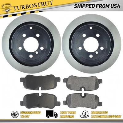 Комплект задних оригинальных тормозных дисков тормозных колодок для Land Rover Range Rover 4,2 л 2006-2009 годов выпуска - Изображение 1 из 2