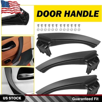 Комплект из 6 накладок на внутреннюю дверную панель ручки для BMW 323i 325xi 328i 330xi - Изображение 1 из 4