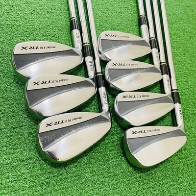 PRGR LH Iron Set TR-X model 910 4.5.6.7.8.9.P Genuine steel Left Handed STORE - Image 1 of 4