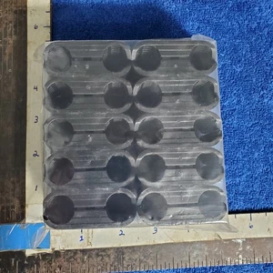 1/2" Kunststoff Aufhänger Koax Klick Blöcke 10 Stück Dual Kabel NEU SitePro, BHD-12 - Bild 1 von 5