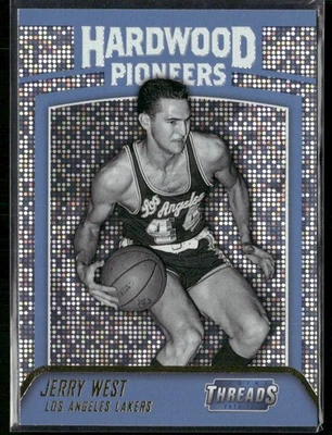 2016-17 Panini Threads - Hardwood Pioneers Jerry West #7 Speckle - Image 1 of 2