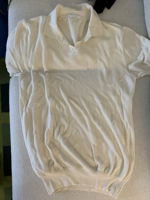Suéter P Johnson Tejido 100% Algodón Verano Manga Corta XL Marfil Foto 1 de 4