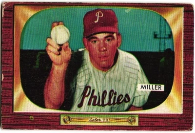 1955 Bowman - Bob Miller No110 - очень хорошее состояние - Изображение 1 из 2