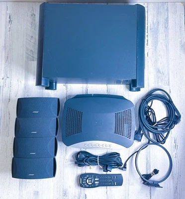 Bose 3-2-1 DVD Home Entertainment System Tested Complete + Extra Speakers - Image 1 of 4
