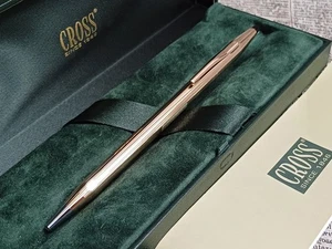 Vintage Cross Century V20 Kugelschreiber - 14K Rolled Gold Made in Ireland - Bild 1 von 13