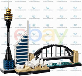 Lego Architecture: Sydney (21032) 361 Piece MOC.