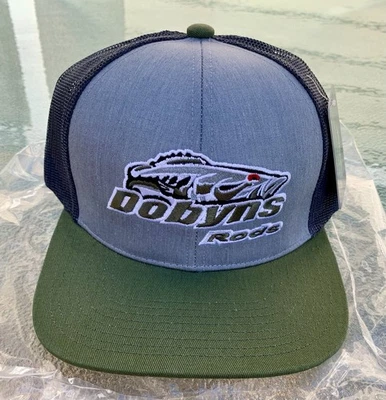 Sombrero Dobyns Rods Gris con Malla Gris Oscuro Logo Oliva Foto 1 de 4