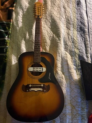 Guitarra acústica vintage de 12 cuerdas Framus Texan modelo 5/296 años 60-70  Foto 1 de 4