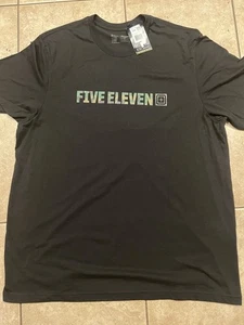 5.11 TACTICAL Shirt Mens XXL Black Camo Logo Reticle Short Sleeve T-SHIRT NEW - Picture 1 of 8