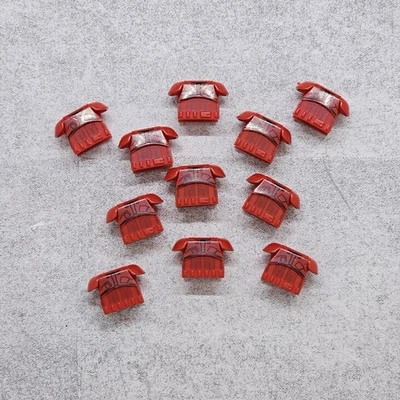 Paquete de 11 bloques rojos de armadura de soldado espacial accesorios para minifiguras Conb02 Foto 1 de 3