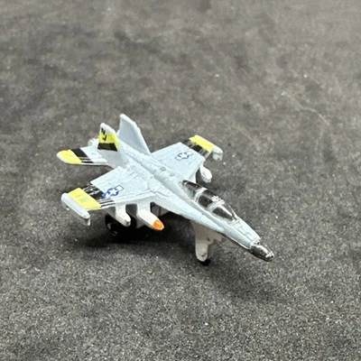 Micro Machines F-18 Hornet Mini Gray From Aircraft III Collection 1988 Galoob - Image 1 of 4