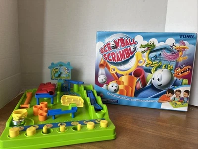 Tomy Screwball Scramble Classic Retro Action Board Game Ball Maze no balls - Image 1 of 4