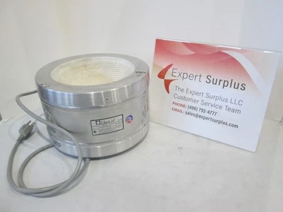 Glas-Col, TM112, manto calefactor de aluminio, 3000 ml, funcionando Foto 1 de 4