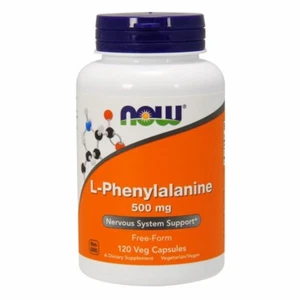 L - Phenylalanine 500 mg 120 Caps By Now Foods - Picture 1 of 1