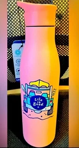 Life is Good 25 Unzen Jeep Wrangler Edelstahl Wasserflasche Thermoskanne NEU mit Etikett - Bild 1 von 7