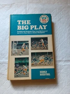 1965 NFL Punt Pass Kick Library "The Big Play" Hardcover Book - Picture 1 of 9