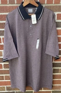NWT HAGGAR Men's GOLF LEGENDS POLO SHIRT XL - Picture 1 of 6