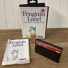 Penguin Land (Sega Master System, 1988) SMS CIB - Complete Manual, Case TESTED!