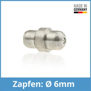 DIN 3402A K1 6mm Edelstahl V2A Kugelschmiernippel Schmiernippel - Bild 1 von 1