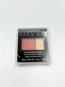 Mary Kay Mineral Cheek Color Duo  SPICED POPPY Full Size 08 oz - Picture 1 of 3