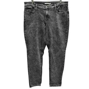 Jeans Levi 711 skinny nero/grigio lavaggio 20W - Foto 1 di 6