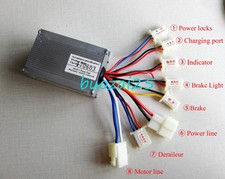 24V 250W LB27 Electric Bicycle Brush Speed Motor Controller For E bike Scooter