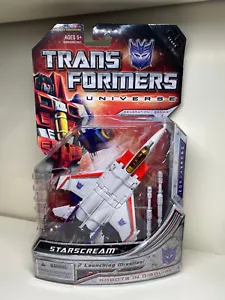 Transformers Universe STARSCREAM Deluxe Classics G1 Colors Hasbro 2008 New CHUG - Picture 1 of 2