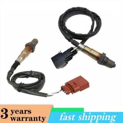 Sensores de oxígeno para VW Golf Jetta Passat 2001-2006 Audi TT A4 1,8/2,8 L 2 PIEZAS Foto 1 de 4