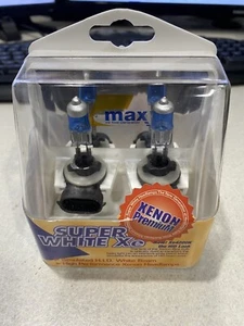 Max Super White 881 880 Fog Light  Bulbs Pair - Picture 1 of 5