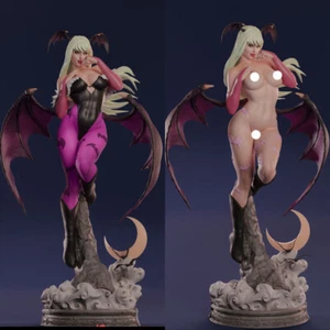 Morrigan Vampire 3D Printing Figure Unpainted Model GK Blank Kit Sculpture Stock - Picture 1 of 22