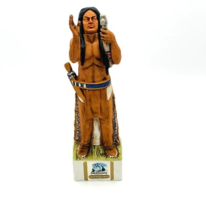 SIOUX North American Indian Ski Country Whiskey Decanter Limited Edition EMPTY - Bild 1 von 15