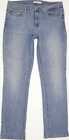 Levi's Slimming Blue Straight Slim Stretch Jeans High Waisted W32 L32 (85560)
