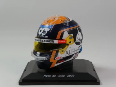 Spark Helmet #21 Nick de Vries Alpha Tauri F1 2023 1/5 5HF093 - Immagine 1 di 3