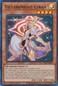 x3 Tellarknight Lyran - CYAC-EN021 - Super Rare - 1st Edition Yu-Gi-Oh! M/NM - Picture 1 of 1