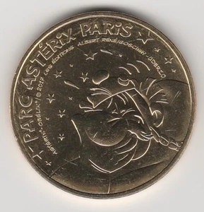  A -- 2017 TOKEN MEDAILLE  MONNAIE DE PARIS-- 60 128 PARC ASTERIX OBELIX  N°21 - Picture 1 of 2