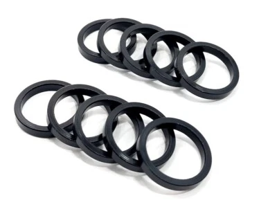 Сплавные прокладки для гарнитуры EVO, 25,4 мм, черные, 5 мм, упаковка 10 шт., 1 дюйм 5 мм, сплав - Изображение 1 из 4