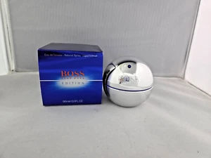 Boss In Motion Blue  by Hugo Boss For Men 3.0 FT oz / 90 ML EDT Spray New In Box - Picture 1 of 4