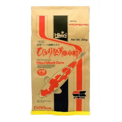Hikari Wheat Germ Koi & Goldfish Food 44 lbs, Small Pellets