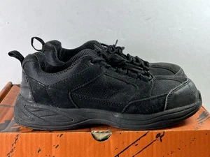 WORX by Red Wing Women’s 5111 Steel Toe Work Safety Shoe Size 8 W Triple Black - Picture 1 of 7